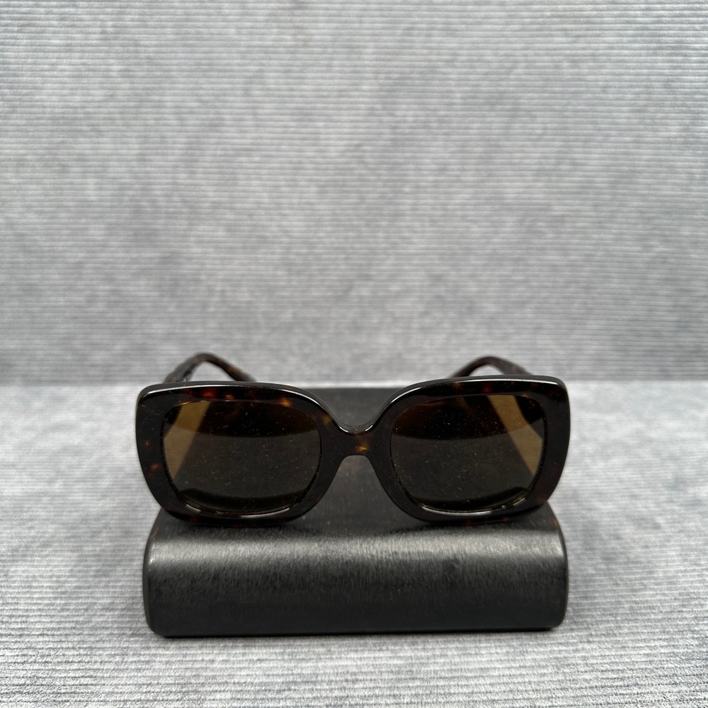 Tory Burch TY7179U Dark Tortoise Square Polarized y2k Sunglasses 1728/83  22-140